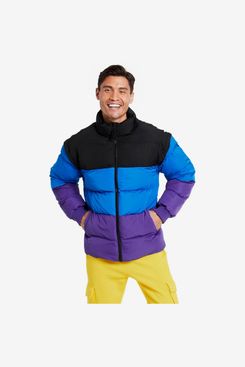 LEGO Collection x Target Men's Color Block Puffer Jacket