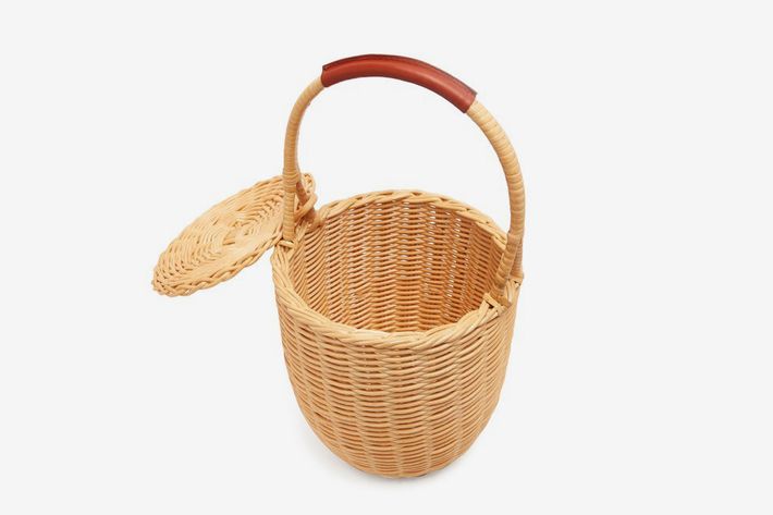 Jane Birkin Basket Birkin Style Bag Wicker Bag Beach Bag 