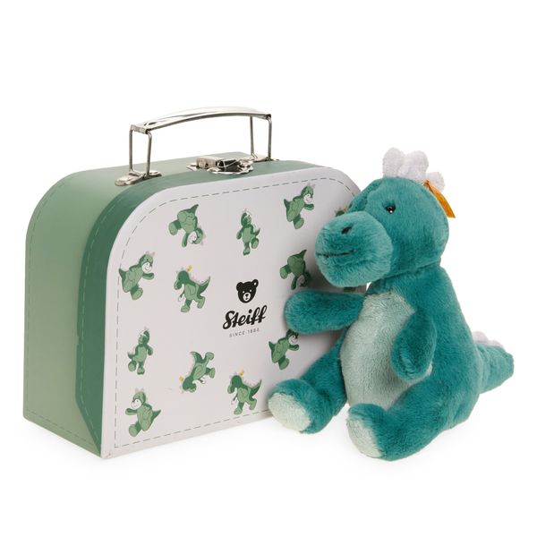 Steiff Joshi Baby T-Rex in Suitcase