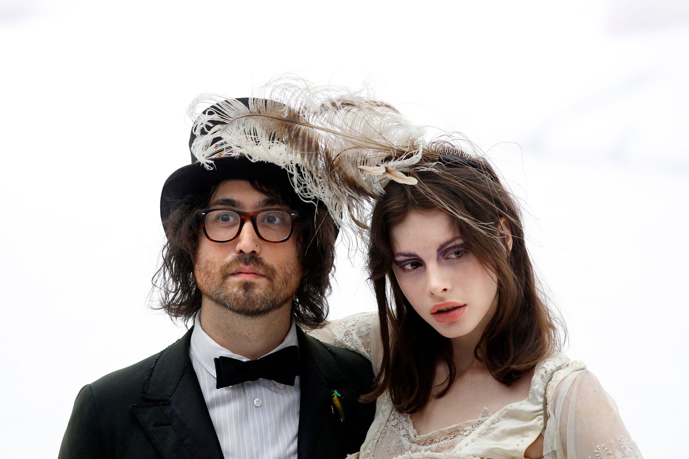 1420px x 946px - Hot Shot: Sean Lennon and Charlotte Kemp Muhl Arrive at Chanel