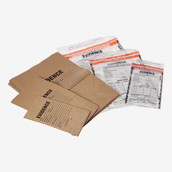 Crime Scene Store Evidence Bags, Paper and Plastic Sample Pack