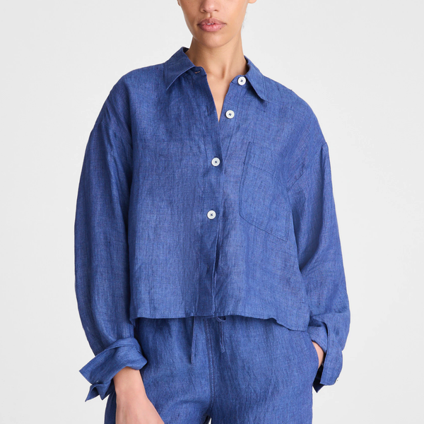 Madewell Straight-Hem Shirt in 100% Linen