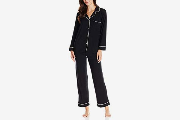 Eberjey Women's Gisele Two-Piece Long-Sleeve and Long-Pant Pajama Sleepwear Set