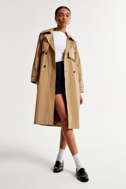 Abercrombie & Fitch Elevated Trench Coat