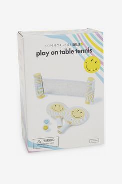 Sunnylife x Smiley Play On Table Tennis Set