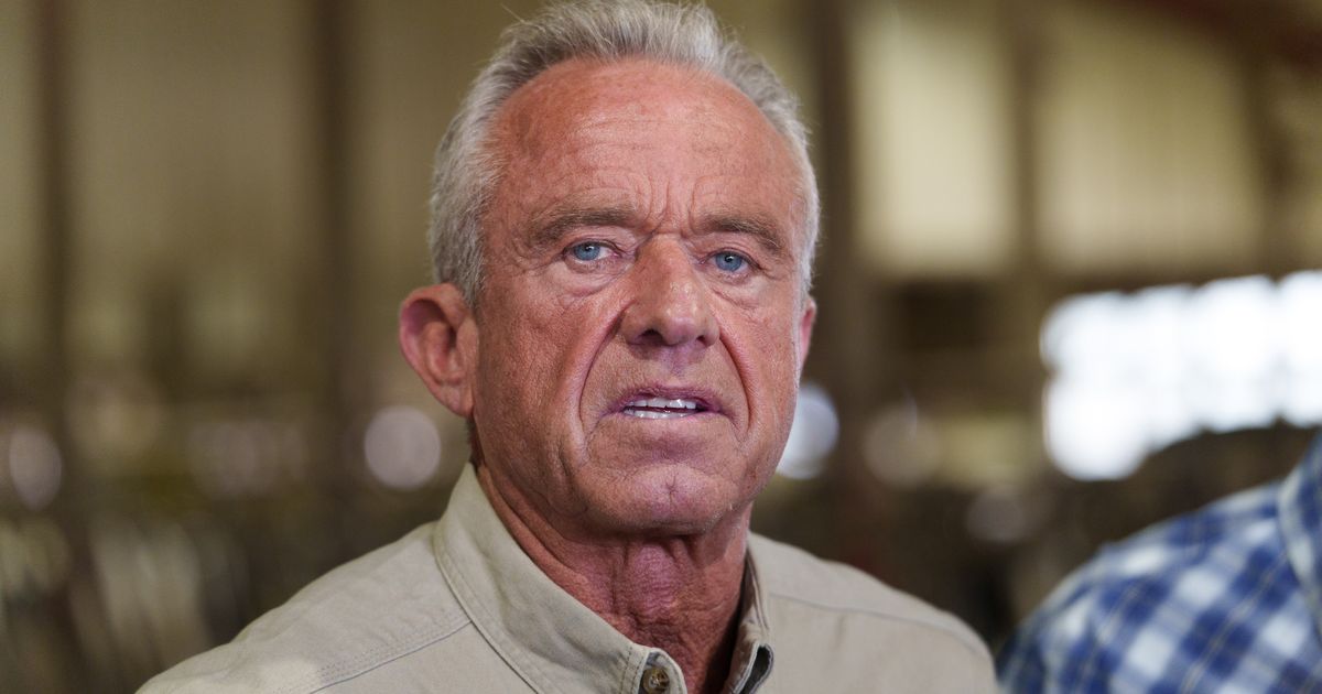 RFK Jr. Wants to Teach You How to Cook