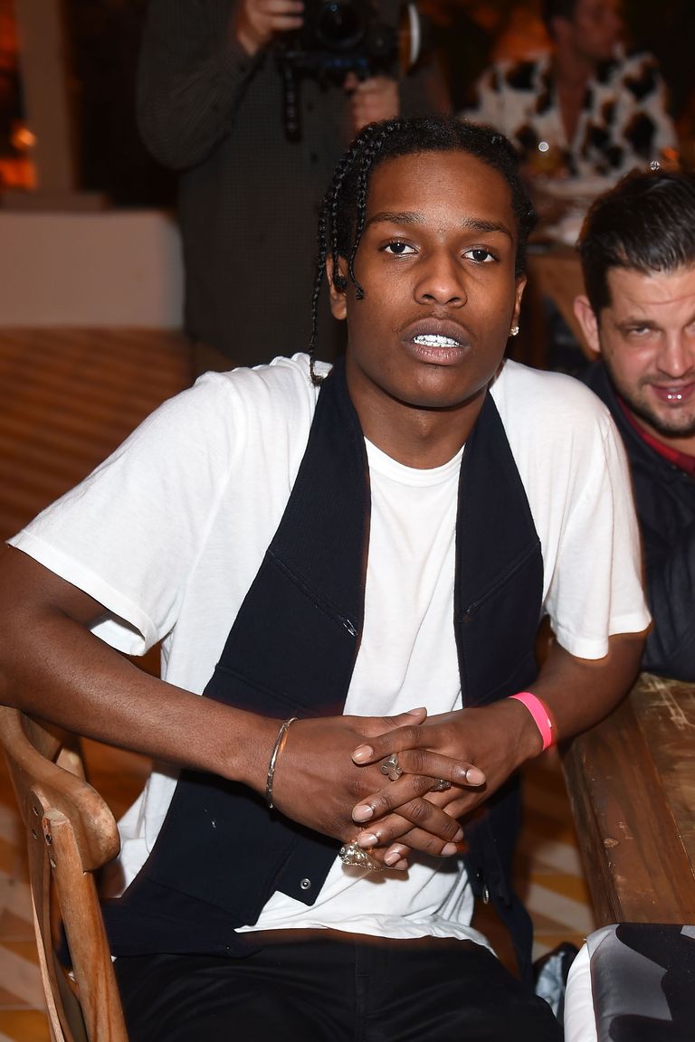 Miley Cyrus and A$AP Rocky Partied at Art Basel