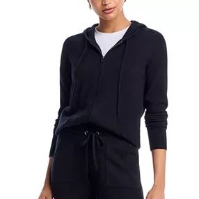 C by Bloomingdale's 100% Cashmere Zip Hoodie