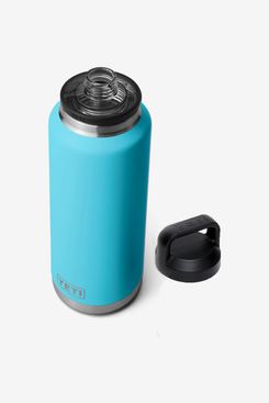 YETI Rambler 46 oz Bottle, Vacuum Insulated, Stainless Steel with Chug Cap (Reef Blue)