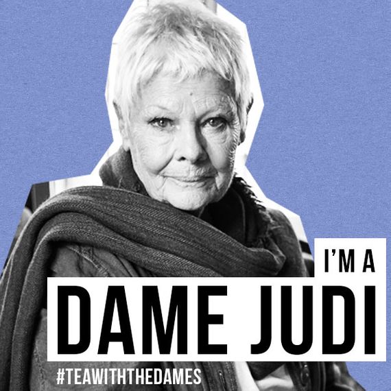 Judi Dench in Tea With The Dames