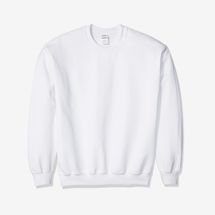 Gildan Fleece Crewneck Sweatshirt, White