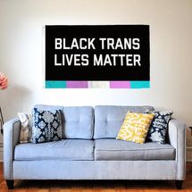 Flags for Good Black Trans Lives Matter Flag