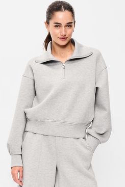 Old Navy Bounce Fleece Half-Zip Pullover Sweatshirt