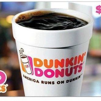 Dunkin Donuts Gift Card