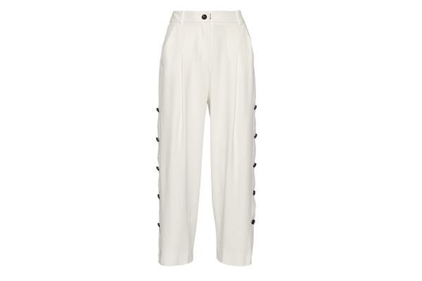 Maiyet Cropped Wide-Leg Pant