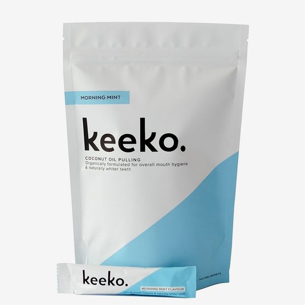 Keeko Natural/Organic Oil Pulling Sachets (Morning Mint)