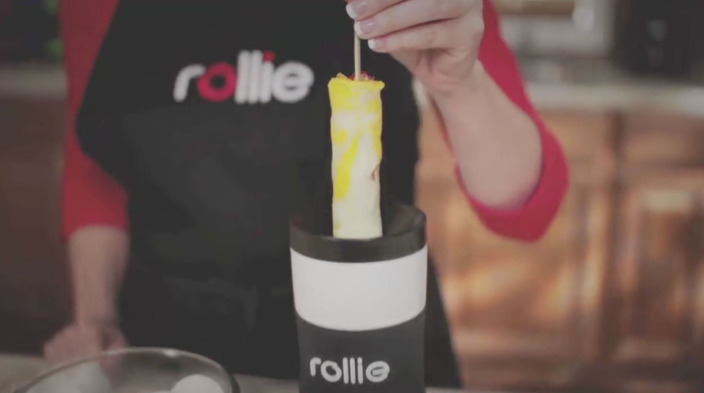 The Rollie Egg Cooker Makes Omelets-on-a-Stick