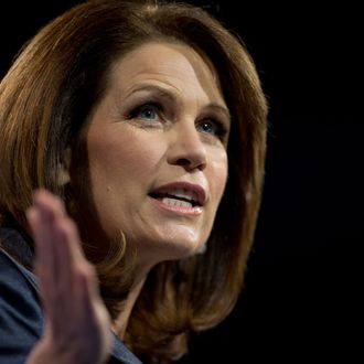 Rep. Michelle Bachmann, R- Minn., speaks at the 40th annual Conservative Political Action Conference in National Harbor, Md., Saturday, March 16, 2013. It may seem early, but the diehard activists who attended the three-day conference are already picking favorites in what could be a crowded Republican presidential primary in 2016.