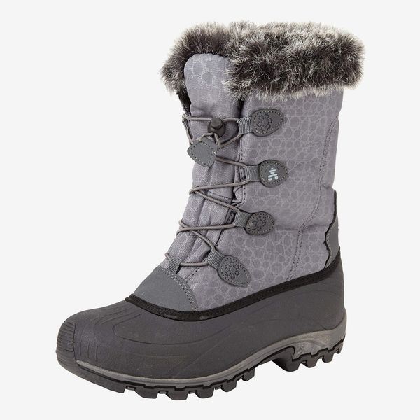 women's slip resistant snow boots