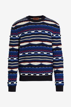 Missoni Multi-Knit Crewneck Sweater
