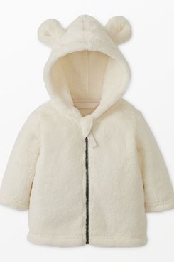 Hanna Andersson Baby Marshmallow Fleece Jacket