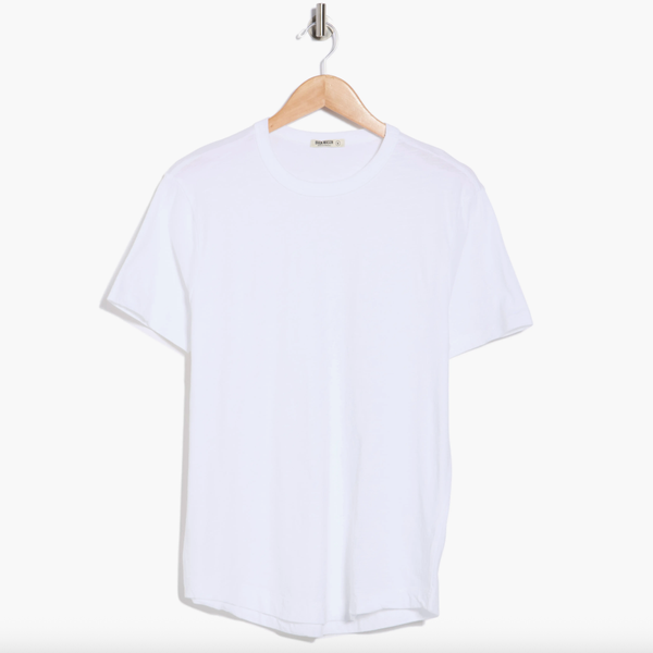 Buck Mason Slub Curved Hem Tee