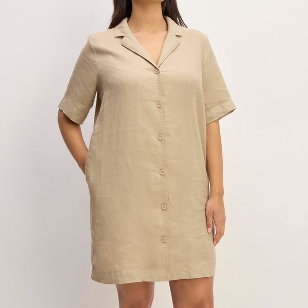 Everlane The Linen Shirt Dress