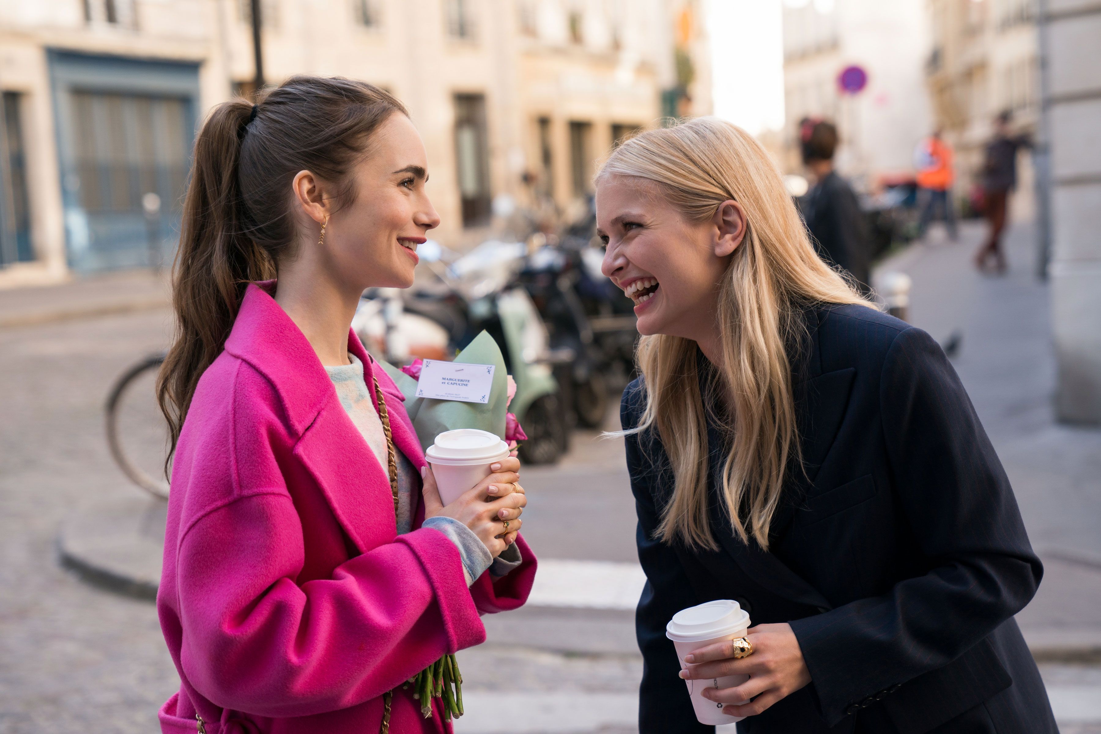 Emily in Paris: Season 1 Episode 4 Emily's Pink Tweed Bag