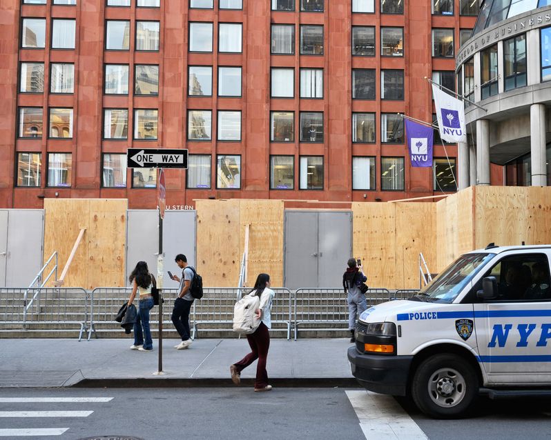 US-ISRAEL-PALESTINIAN-CONFLICT-EDUCATION-NYU-PROTEST