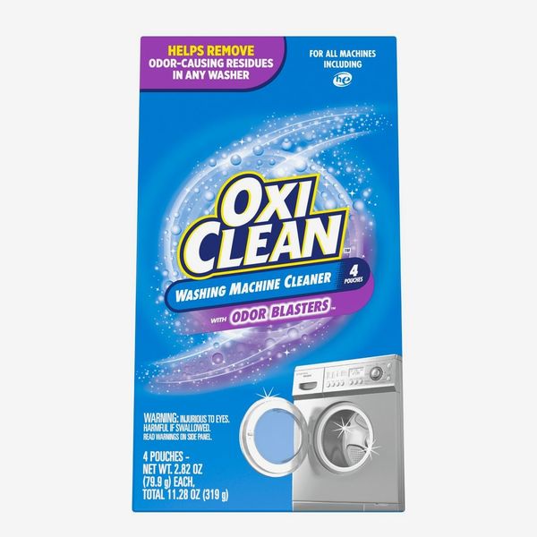 OxiClean Unscented Washing Machine Cleaner Pouches with Odor Blasters