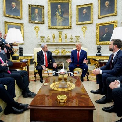 President Trump Meets Israeli Prime Minister Netanyahu