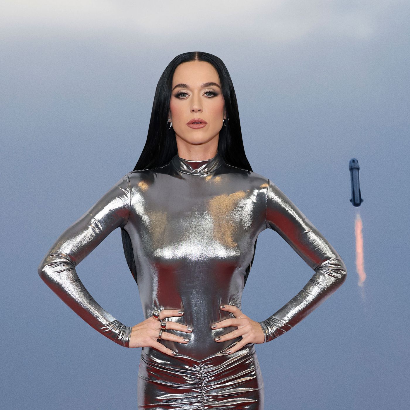 katy perry metallic dress Katy Perry's 45 Most Iconic Looks of All time