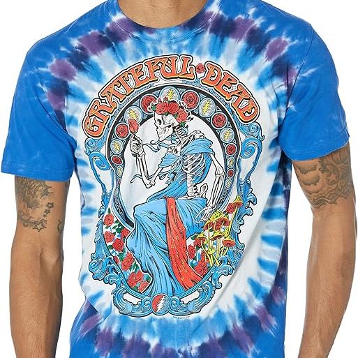 Liquid Blue Men's Grateful Dead Bertha Short-Sleeve T-Shirt