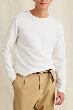 long t shirt with belt