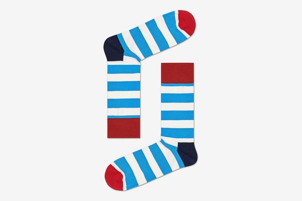 Happy Socks Blue Stripe Socks