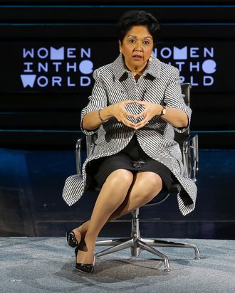 Indra Nooyi, CEO of PepsiCo.