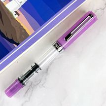 TWSBI Eco Glow Purple Limited Edition, Broad Nib