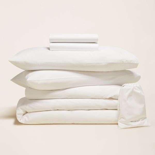 Italic Luxe Sateen Bedding Bundle, 500 Thread Count