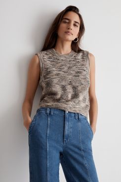 Madewell Space-Dyed Boulier Sweater-vest
