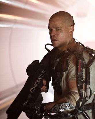 Matt Damon stars in Columbia Pictures' ELYSIUM.