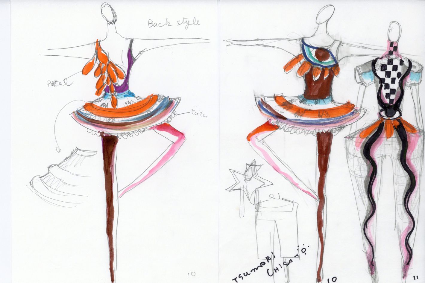 See Sketches for the New York City Ballet’s Fashion Gala