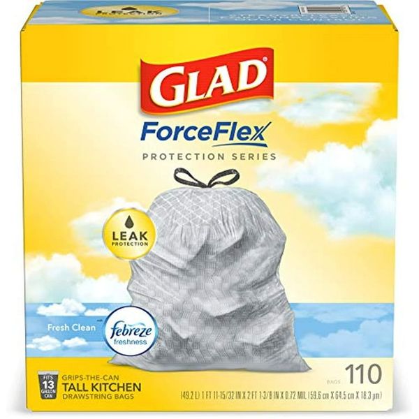 Glad ForceFlex Tall Kitchen Garbage Bags