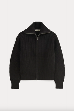 Everlane Full-Zip Sweater in Everyday Cotton