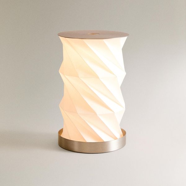 Zara Cordless Foldable Metal Lamp