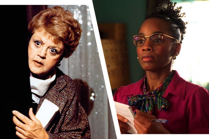 Angela Lansbury in <em>Murder, She Wrote</em> and Anika Noni Rose in <em>The No. 1 Ladies Detective Agency</em>.