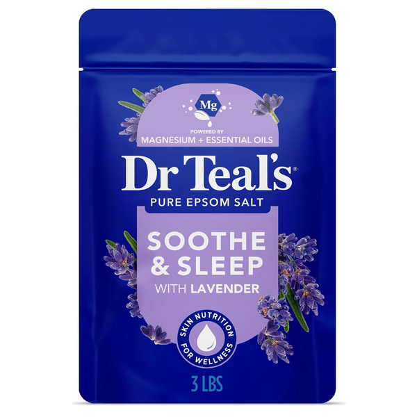 Dr Teal’s Epsom Salt Soaking Solution - Soothe & Sleep With Lavender