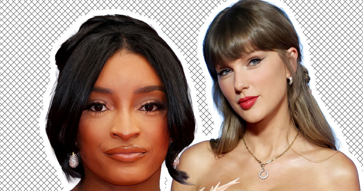 Simone Biles and Taylor Swift
