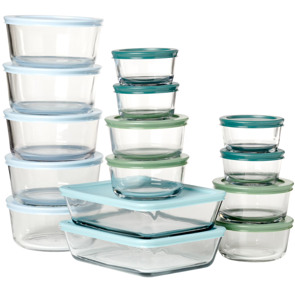 Anchor Hocking 32-Piece Glass Food Storage Containers