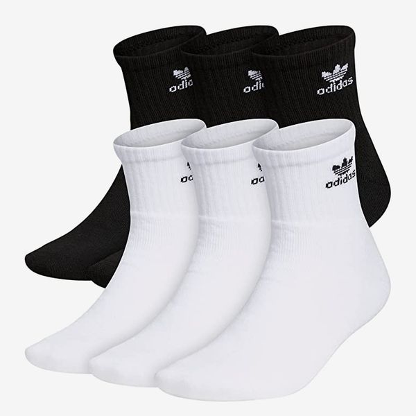 adidas Originals unisex-adult Trefoil Quarter Socks