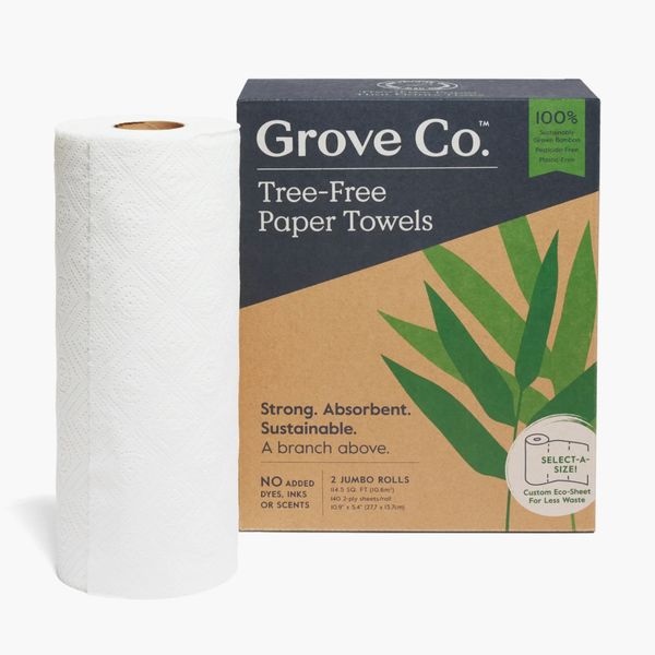 Toallas de papel sin árboles Grove Co.